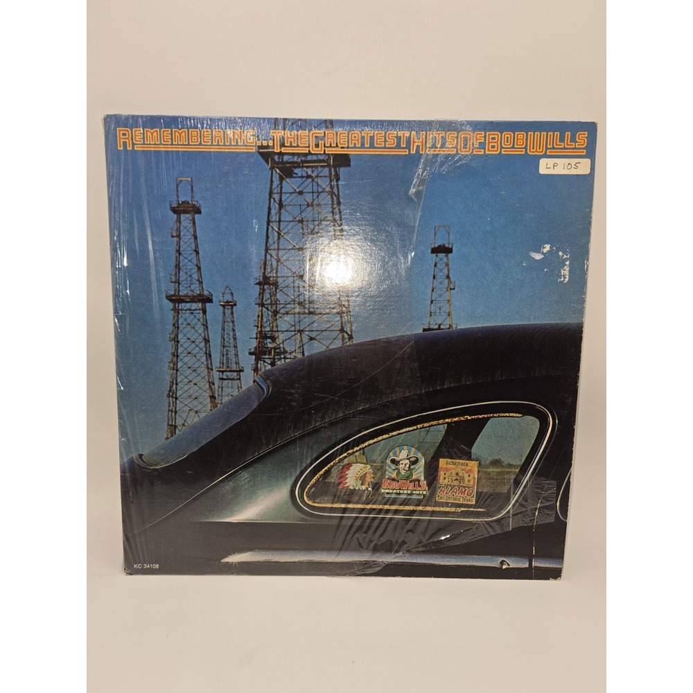 Bob Wills Remembering The Greatest Hits of COLUMBIA 12" LP 33 RPM